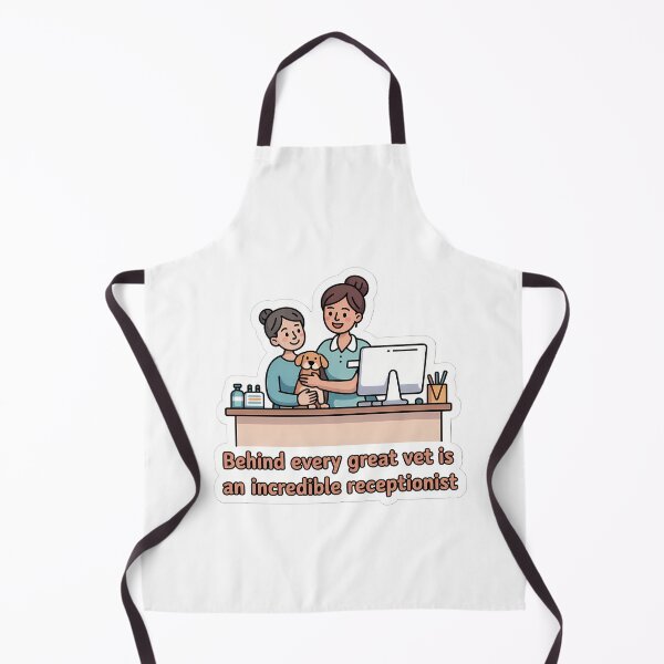 Item preview, Behind Every Vet Is A Receptionist designed and sold by NiftyWrx.