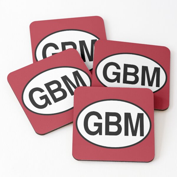Item preview, GBM — Isle of Man — Oval Country Code Sticker designed and sold by The Digital Compass.