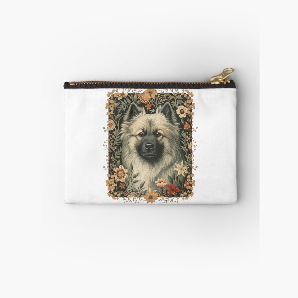 Item preview, Eurasier Dog Vintage Botanical Floral Portrait designed and sold by AntiqueImages.