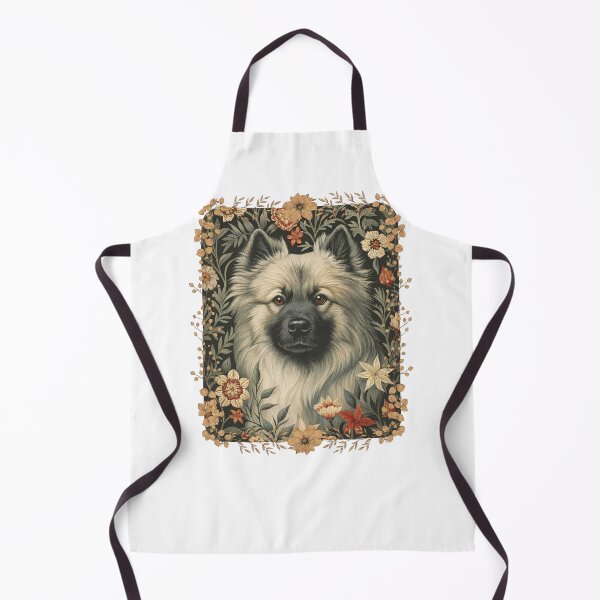 Item preview, Eurasier Dog Vintage Botanical Floral Portrait designed and sold by AntiqueImages.