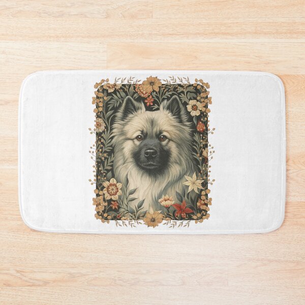 Item preview, Eurasier Dog Vintage Botanical Floral Portrait designed and sold by AntiqueImages.
