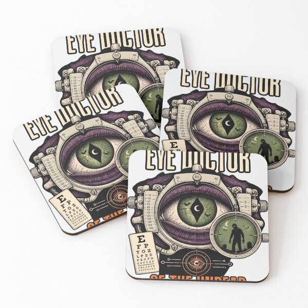 Item preview, Eye Doctor Of The Undead – Halloween Optometrist designed and sold by BachoOffBit.