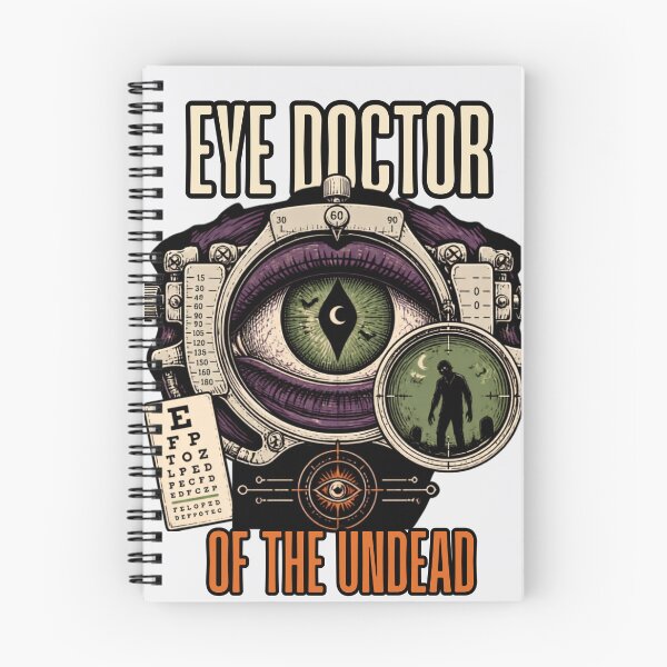 Item preview, Eye Doctor Of The Undead – Halloween Optometrist designed and sold by BachoOffBit.