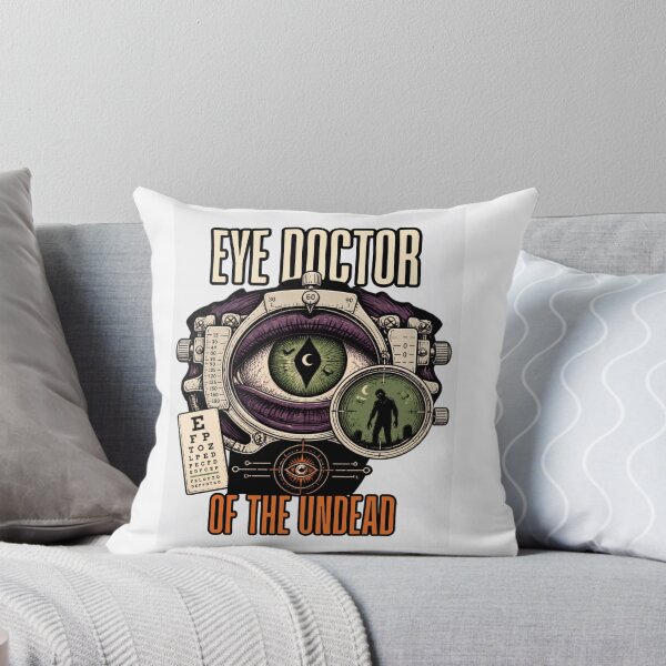 Item preview, Eye Doctor Of The Undead – Halloween Optometrist designed and sold by BachoOffBit.
