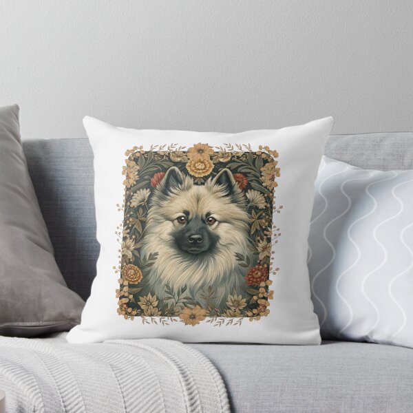 Item preview, Eurasier Dog Vintage Botanical Floral Portrait designed and sold by AntiqueImages.