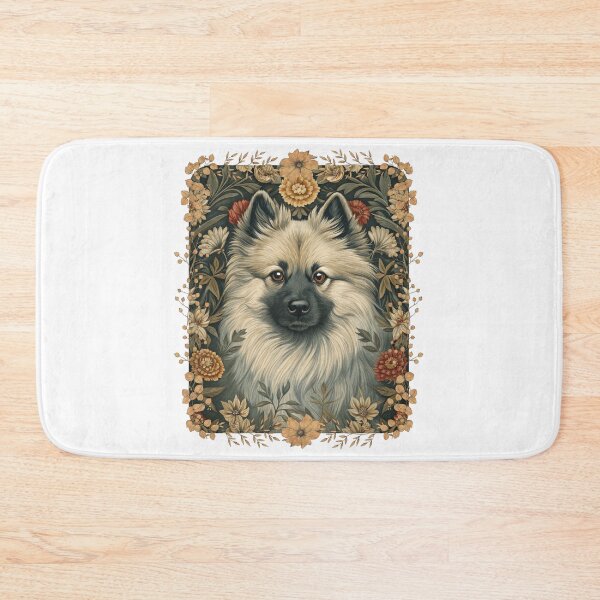 Item preview, Eurasier Dog Vintage Botanical Floral Portrait designed and sold by AntiqueImages.