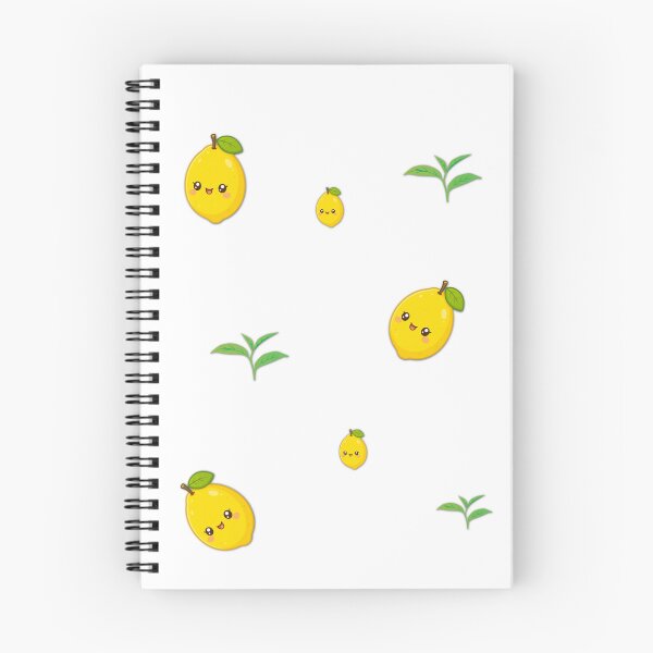 Aperçu de l'œuvre Motif citron mignon – Design d'agrumes méditerranéen créée et vendue par lunadesignsmoon.