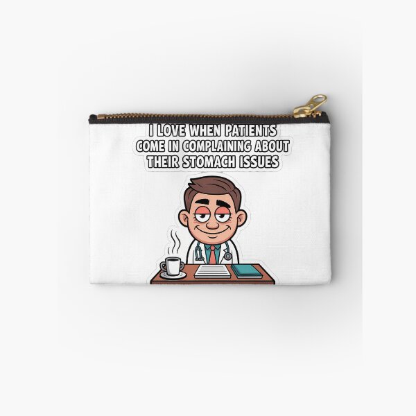 Item preview, Sarcastic Gut Doctor with Coffee designed and sold by NiftyWrx.