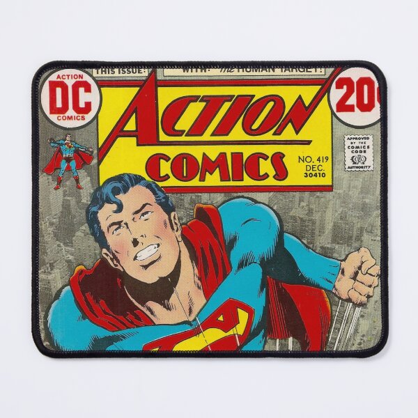 Item preview, Action Comics DC Comics Superman Book Original Custom Vintage Movie Poster Art designed and sold by Cool Robot Bro..