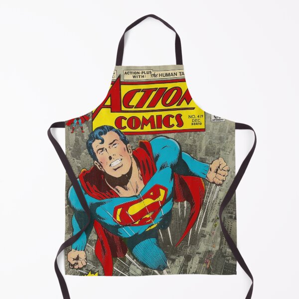 Item preview, Action Comics DC Comics Superman Book Original Custom Vintage Movie Poster Art designed and sold by Cool Robot Bro..