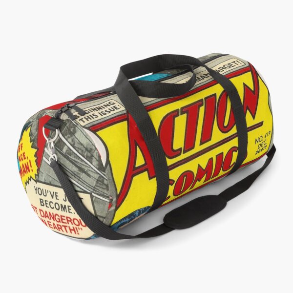 Artikelvorschau, Action Comics DC Comics Superman Buch Original Custom Vintage Filmplakat Kunst entworfen und verkauft von Cool Robot Bro..