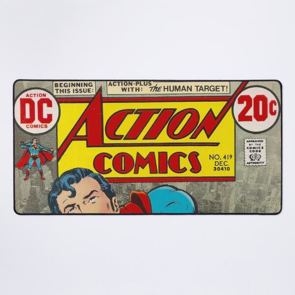 Item preview, Action Comics DC Comics Superman Book Original Custom Vintage Movie Poster Art designed and sold by Cool Robot Bro..