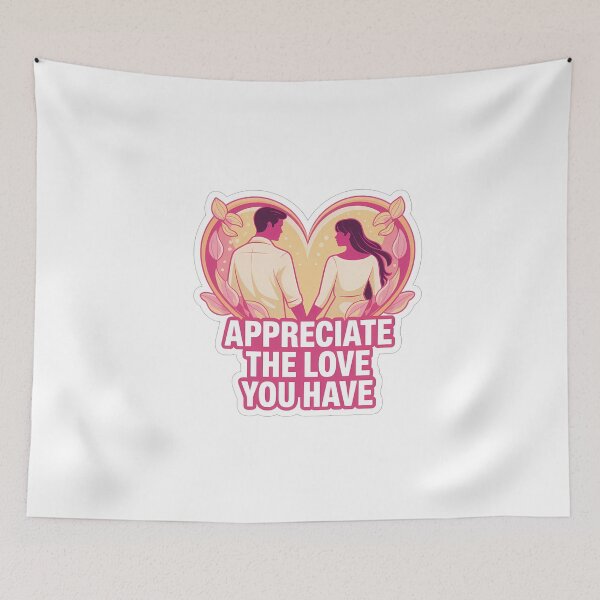 Item preview, Love Quote with Heart and Petals designed and sold by NiftyWrx.