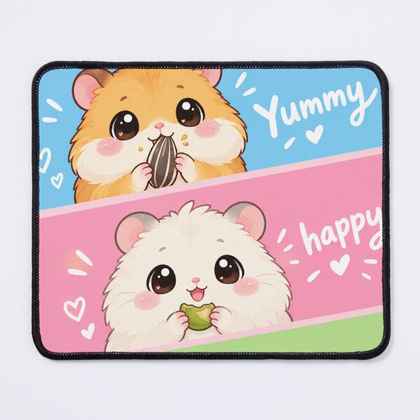 Item preview, Kawaii Hamster Yummy Happy Sleepy designed and sold by Pure Craft.