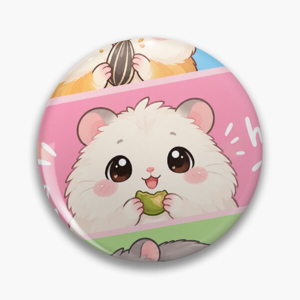 Item preview, Kawaii Hamster Yummy Happy Sleepy designed and sold by Pure Craft.