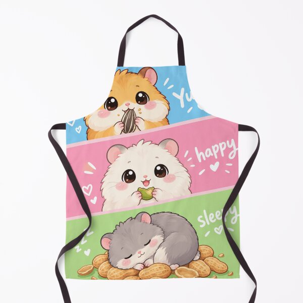 Item preview, Kawaii Hamster Yummy Happy Sleepy designed and sold by Pure Craft.