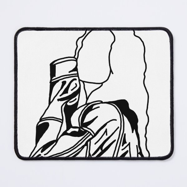Item preview, Faceless Abstract Ink Portrait Line Art designed and sold by PassableStudio.