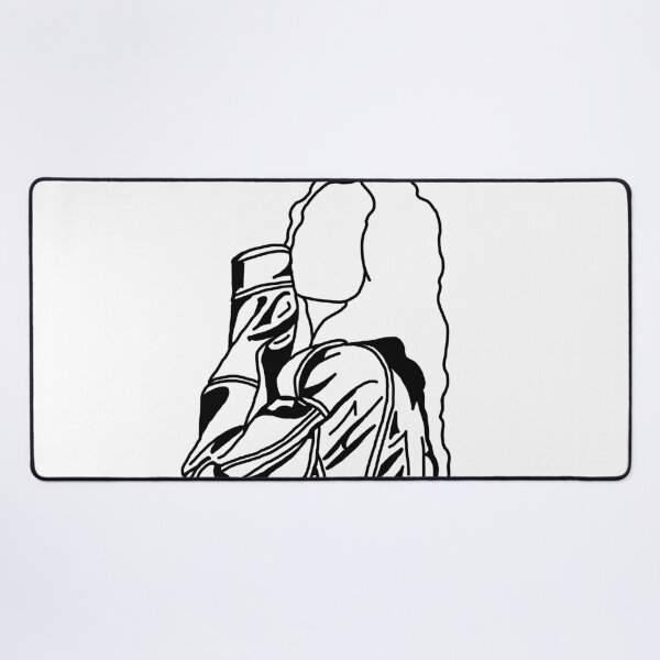 Item preview, Faceless Abstract Ink Portrait Line Art designed and sold by PassableStudio.