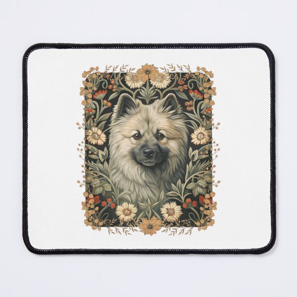 Item preview, Eurasier Dog Vintage Botanical Floral Portrait designed and sold by AntiqueImages.