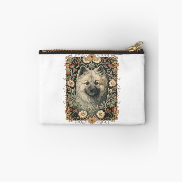 Item preview, Eurasier Dog Vintage Botanical Floral Portrait designed and sold by AntiqueImages.