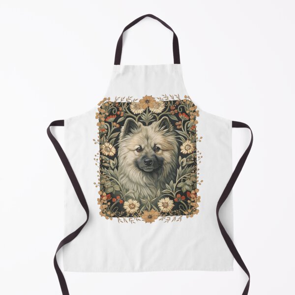 Item preview, Eurasier Dog Vintage Botanical Floral Portrait designed and sold by AntiqueImages.