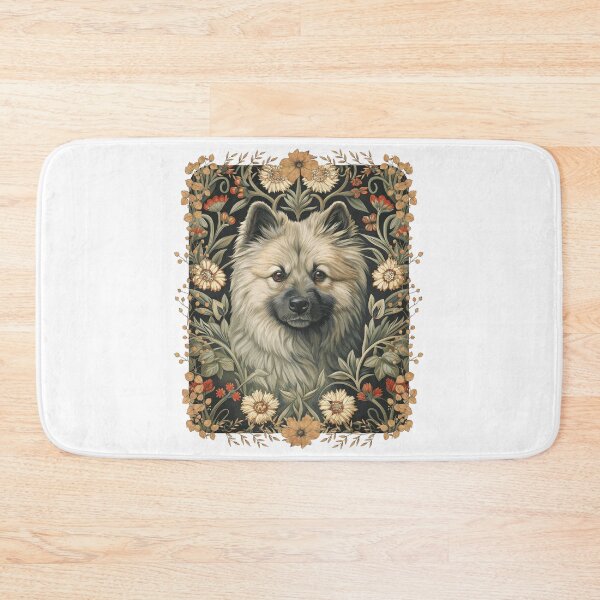 Item preview, Eurasier Dog Vintage Botanical Floral Portrait designed and sold by AntiqueImages.