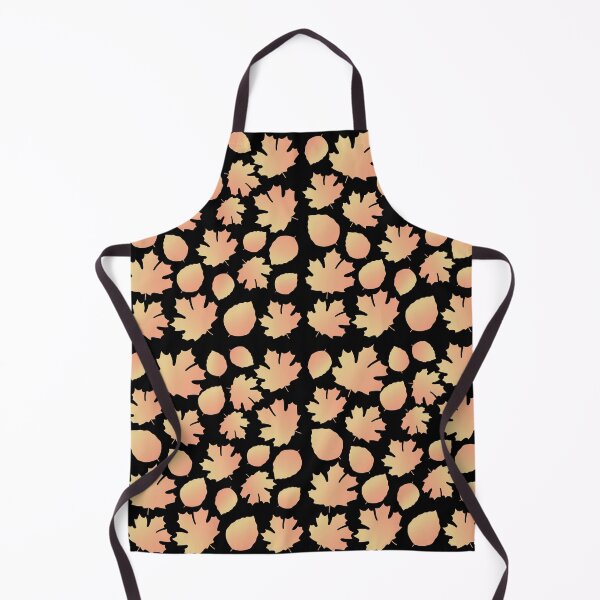 Item preview, Autumn Leaves Pattern – Soft Peach & Gold Fall Aesthetic designed and sold by THROUGH-LIFE.