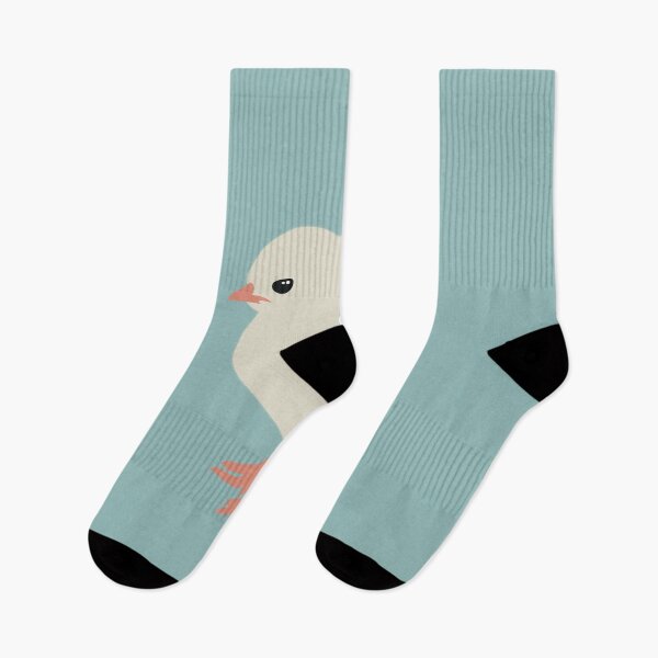 Item preview, Cute Minimalist Chick II on Soft Teal Background designed and sold by Nasdigitalart.