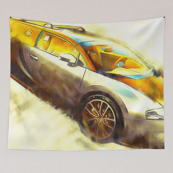 Item preview, 2016 Bugatti Veyron — Art by Karl J. Struss designed and sold by kstruss01.