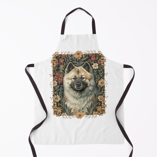 Item preview, Eurasier Dog Vintage Botanical Floral Portrait designed and sold by AntiqueImages.