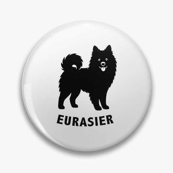 Item preview, Eurasier Dog Silhouette Breed Design designed and sold by AntiqueImages.