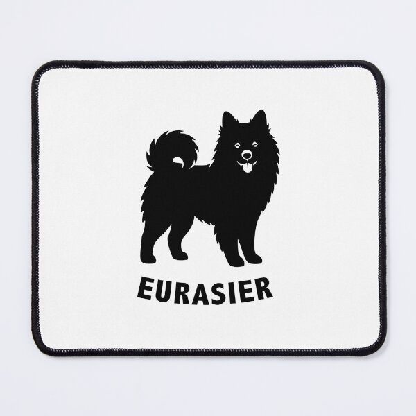 Item preview, Eurasier Dog Silhouette Breed Design designed and sold by AntiqueImages.