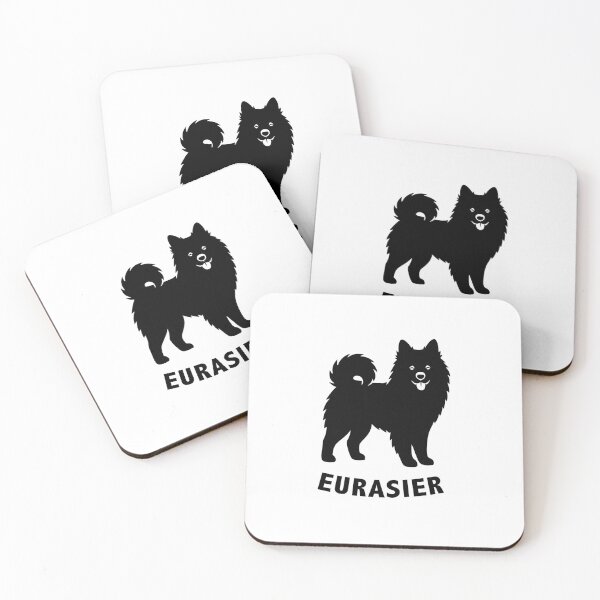 Item preview, Eurasier Dog Silhouette Breed Design designed and sold by AntiqueImages.