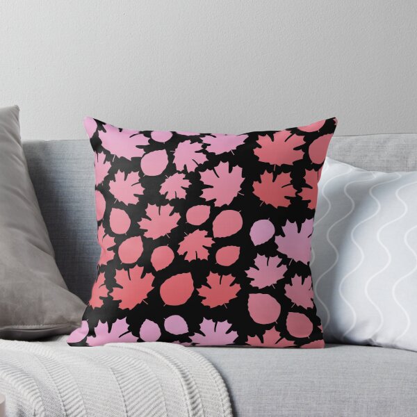 Item preview, Pink Autumn Leaves Pattern – Soft Rose & Coral Fall Aesthetic designed and sold by THROUGH-LIFE.