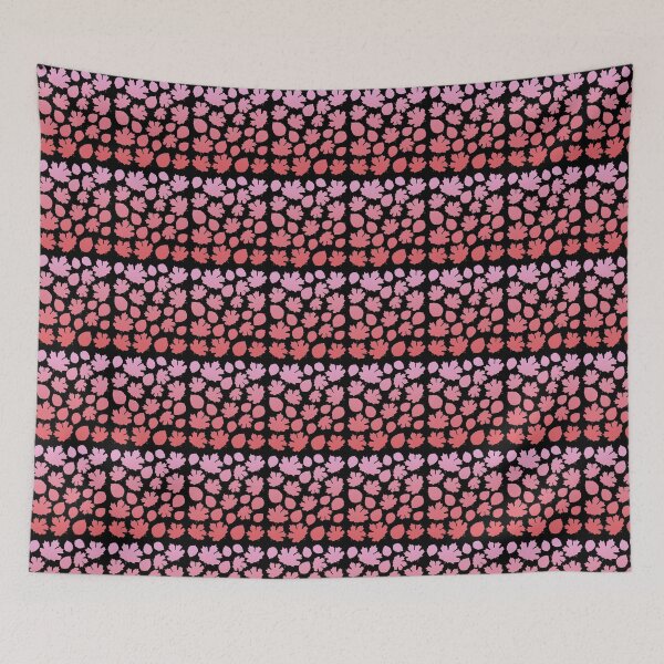 Item preview, Pink Autumn Leaves Pattern – Soft Rose & Coral Fall Aesthetic designed and sold by THROUGH-LIFE.