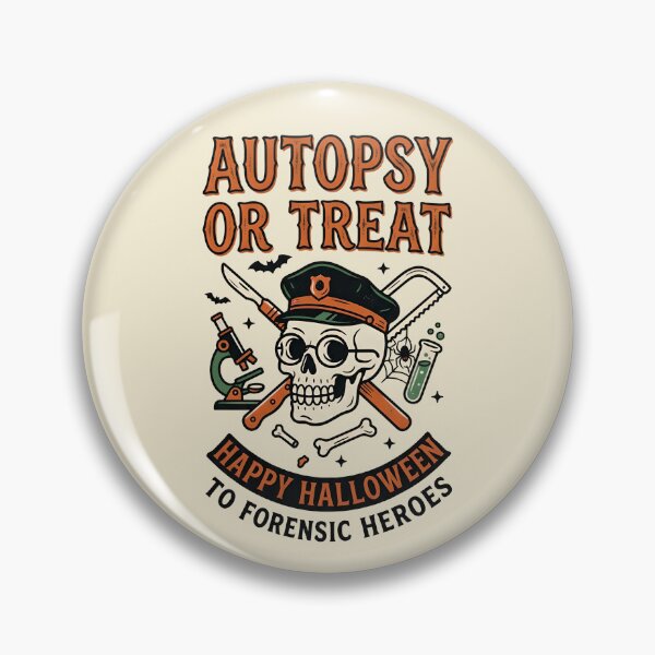 Item preview, Autopsy or treat - Halloween for forensic pathologists designed and sold by ParadoxParadox.