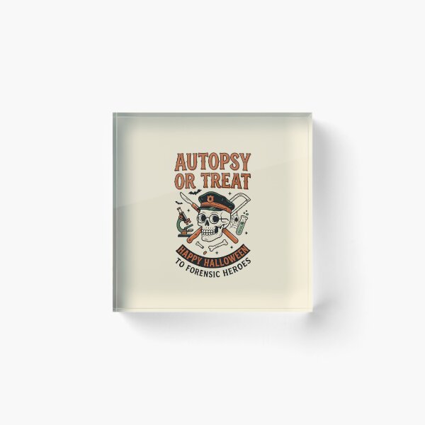 Item preview, Autopsy or treat - Halloween for forensic pathologists designed and sold by ParadoxParadox.