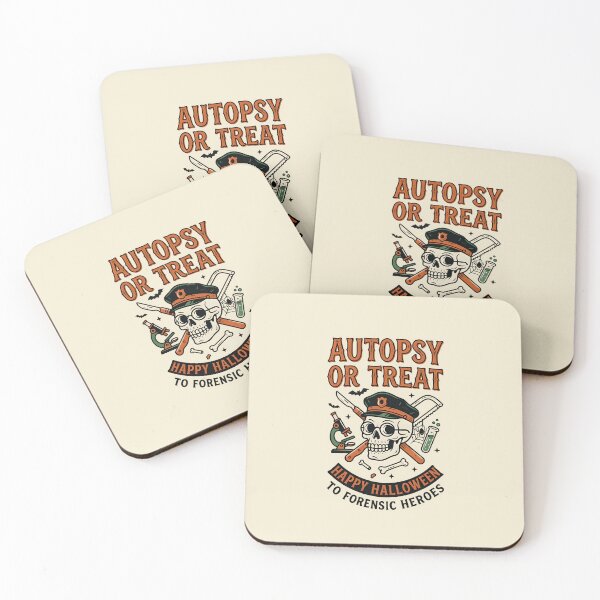 Item preview, Autopsy or treat - Halloween for forensic pathologists designed and sold by ParadoxParadox.