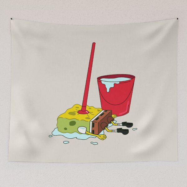 Item preview, SpongeBob Mop  designed and sold by codegeasseye.
