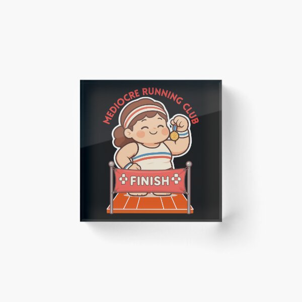 Item preview, Mediocre Running Club designed and sold by tellia-kallisto.