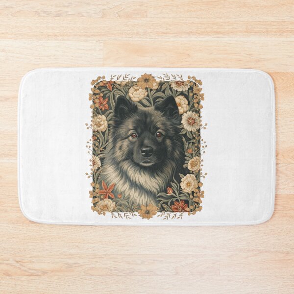 Item preview, Eurasier Dog Vintage Botanical Floral Portrait designed and sold by AntiqueImages.