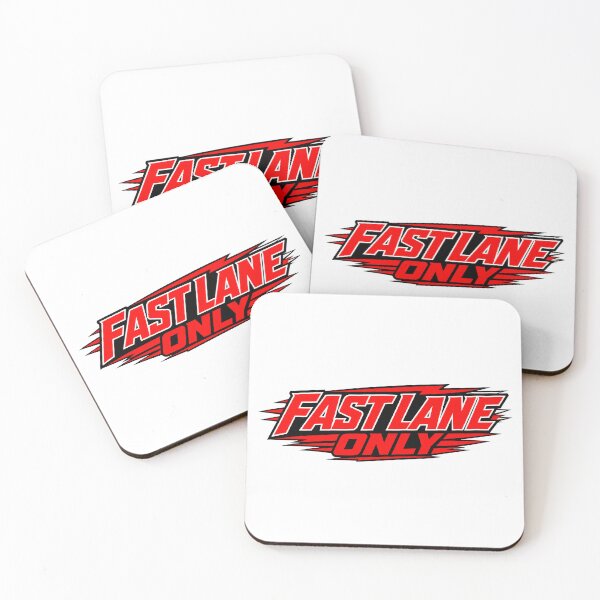 Item preview, Fast Lane Only Typography Vector Design - Racing & Speed Text Style designed and sold by Nubian Style.