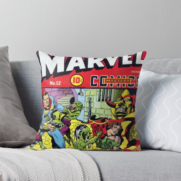 Item preview, Marvel Mystery Comics Comic Book Original Custom Vintage Movie Poster Art designed and sold by Cool Robot Bro..