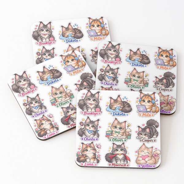 Item preview, Fluffy Kitty Playing With Yarn designed and sold by PrintforDesign.