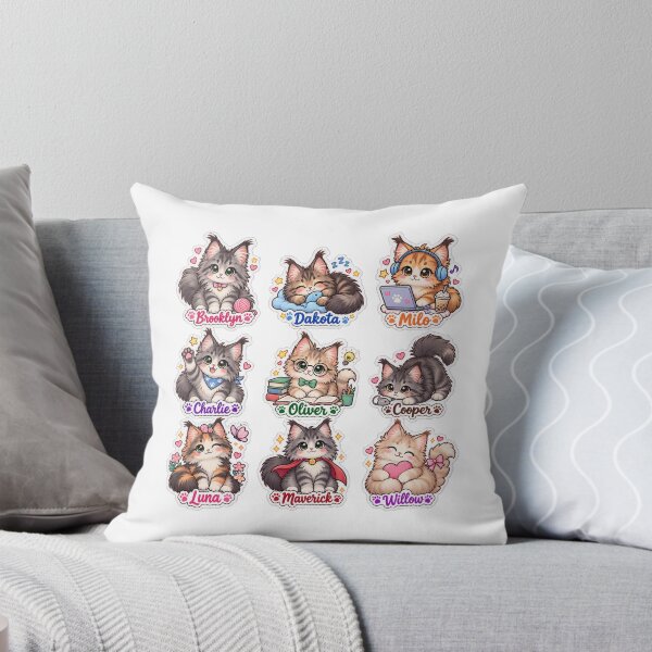 Item preview, Fluffy Kitty Playing With Yarn designed and sold by PrintforDesign.