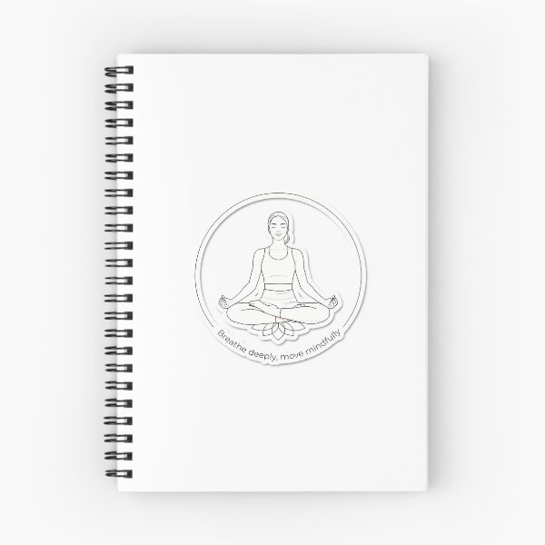 Item preview, Breathe Deeply, Move Mindfully designed and sold by NiftyWrx.