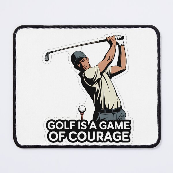 Item preview, Minimalist Golfer in Mid-Swing designed and sold by NiftyWrx.