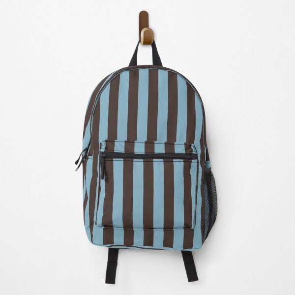 Item preview, Blue and Chocolate Brown Stripes designed and sold by studio-ladybug.