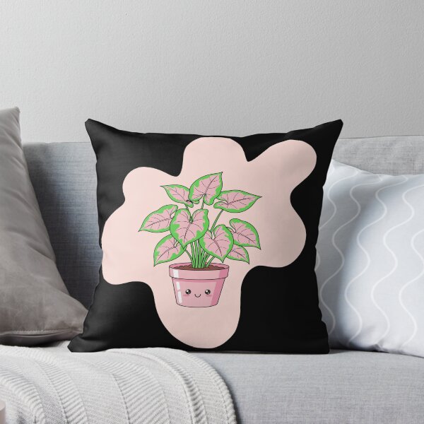 Item preview, Pink Syngonium Plant – Botanical Arrowhead Design designed and sold by ewicraft.