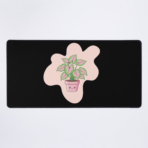 Item preview, Pink Syngonium Plant – Botanical Arrowhead Design designed and sold by ewicraft.